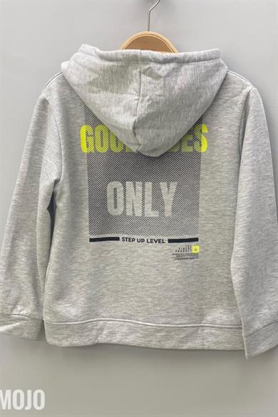 Mojo Erkek Çocuk Sırt Baskılı Kapüşonlu Sweatshirt 319031