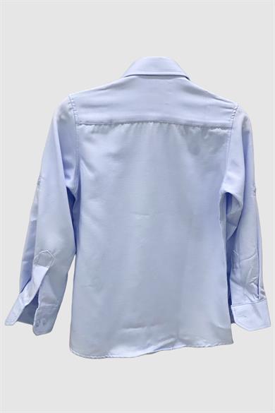 Mojo Erkek Çocuk Yakası Düğmeli Gömlek 1001235 Mavi