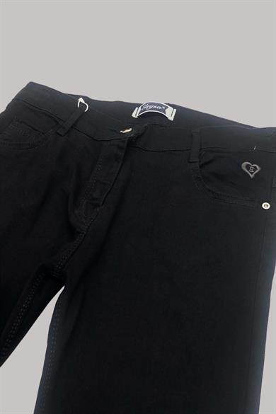 Mojo Garson Kız Çocuk  Likralı Kot Pantolon 6202 Siyah