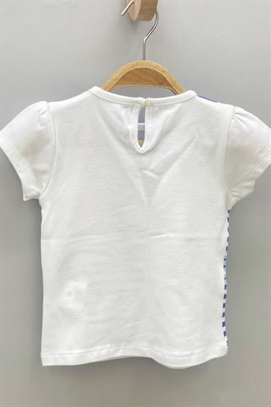 Mojo Kız Bebek Çizgili T-shirt 9133