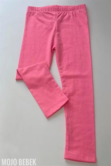 Mojo Bebek Kız Çocuk Düz Renk Tayt 51413 Pembe