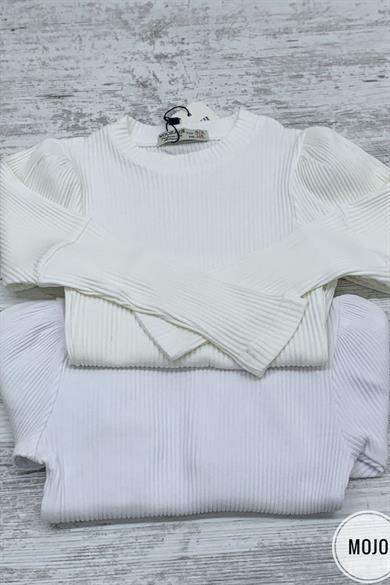 Mojo Kız Çocuk Basic Kaşkorse Body 3480 Krem