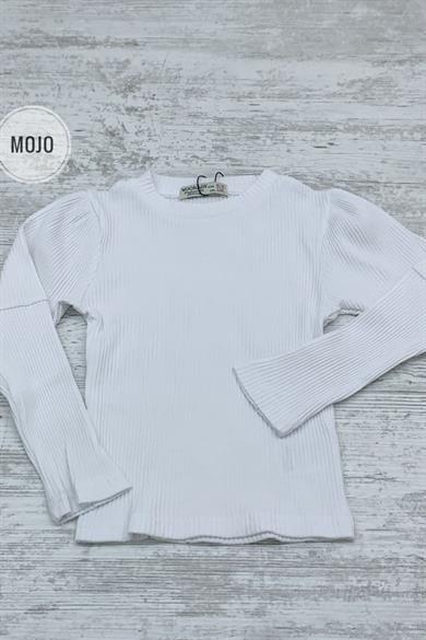 Mojo Kız Çocuk Basic Kaşkorse Body 3480 Beyaz