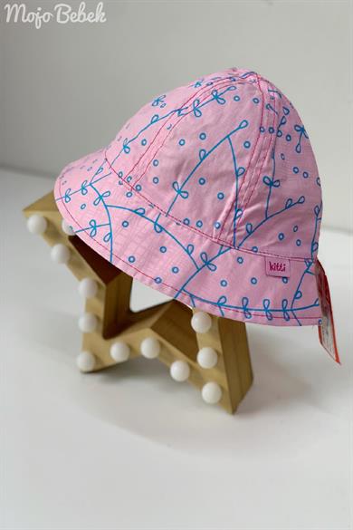 Mojo Kız Çocuk Desenli Fötr Şapka 92201 Pembe