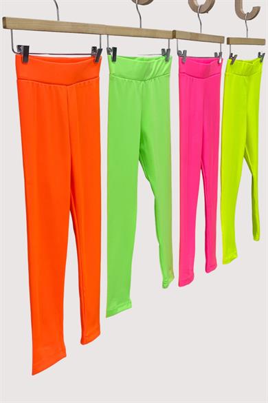 Mojo Kız Çocuk5-14 Yaş Disco Tayt 3363 Turuncu