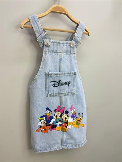 Mojo Kız Çocuk Disnep Baskılı Kot Jile 3449 Kot Mavi