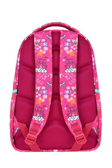 Mojo Kız Çocuk Frozen Desenli Beslenme Ve Sırt Çantası 2513 Fuşya