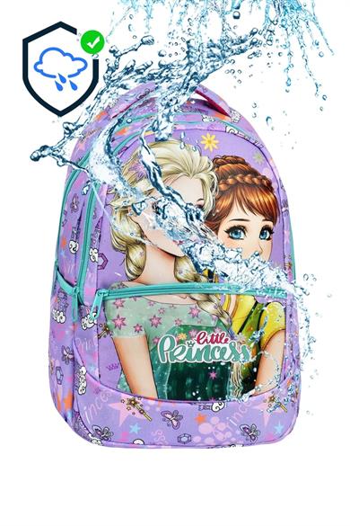 Mojo Kız Çocuk Frozen Desenli Beslenme Ve Sırt Çantası 2513 Lila