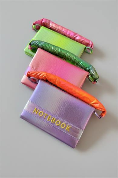 Mojo Kız Çocuk Hologramlı Çanta Desenli Notebook Sarı