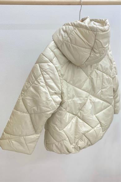 Mojo Kız Çocuk Kışlık Mont 35374 Krem
