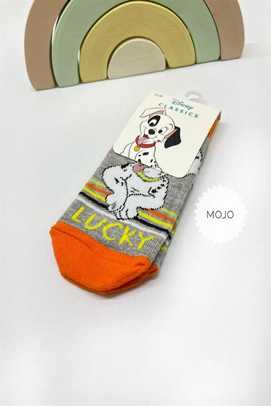 Mojo Kız Çocuk Lisanslı Disnep Soket Çorap 2207 Turuncu