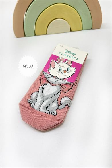 Mojo Kız Çocuk Lisanslı Disnep Soket Çorap 2207 Pudra