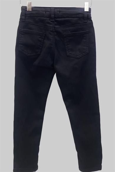 Mojo Kız Çocuk Ultra Esnek Renkli Denim Pantolon 2348 Siyah
