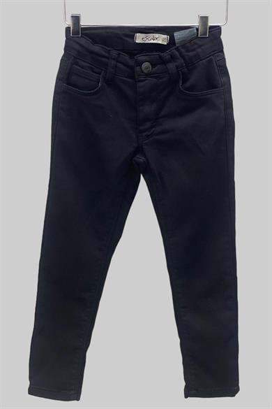 Mojo Kız Çocuk Ultra Esnek Renkli Denim Pantolon 2348 Siyah