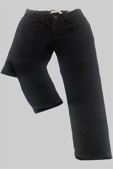 Mojo Kız Çocuk Ultra Esnek Renkli Denim Pantolon 2348 Siyah
