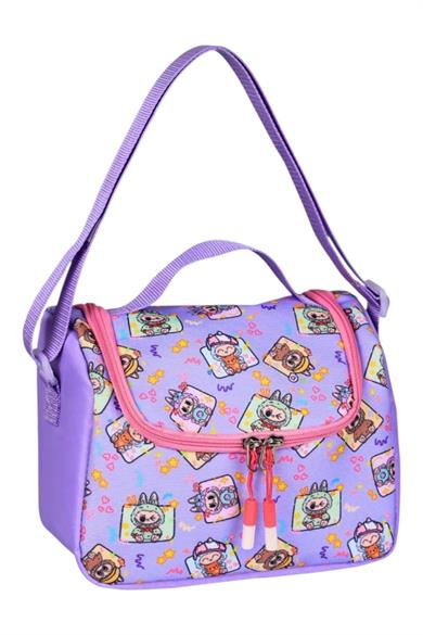 Mojo Ultra Lüx Suya Dayanıklı Sırt Destekli İlkokul Çanta Set Mor