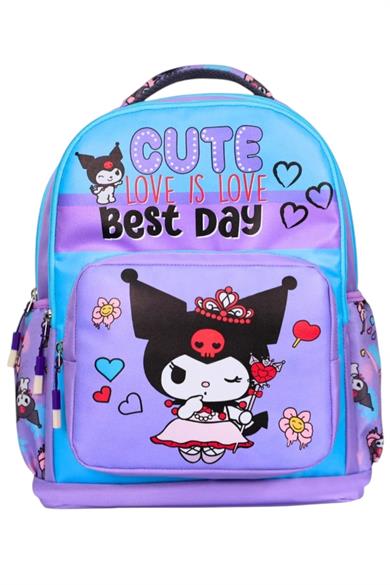 Mojo Ultra Lüx Suya Dayanıklı Sırt Destekli İlkokul Çanta Set Lavanta