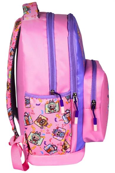 Mojo Ultra Lüx Suya Dayanıklı Sırt Destekli İlkokul Çanta Set Lila