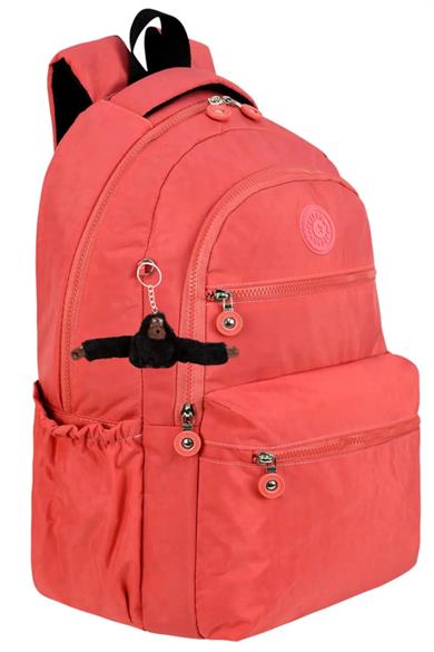 Mojo Unisex Çocuk Su Geçirmez Krinkıl Sırt Çantası 2408 Somon