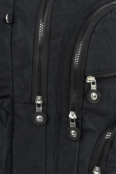 Mojo Unisex Çocuk Su Geçirmez Krinkıl Sırt Çantası 2408 Siyah