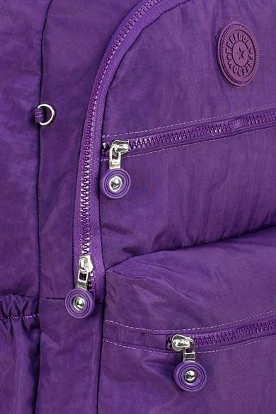 Mojo Unisex Çocuk Su Geçirmez Krinkıl Sırt Çantası 2408 Mor
