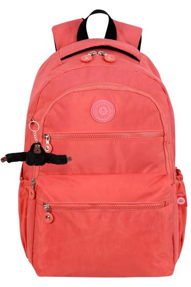 Mojo Unisex Çocuk Su Geçirmez Krinkıl Sırt Çantası 2408 Somon