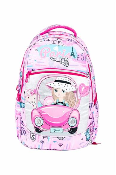 Mojo Unisex Okul Çantası 1501 Pembe