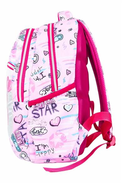 Mojo Unisex Okul Çantası 1501 Pembe