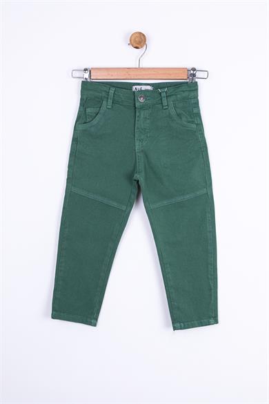 Nk Erkek Çocuk Likralı Renkli Keten Pantolon 64732 Haki