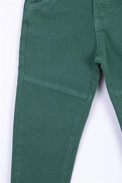 Nk Erkek Çocuk Likralı Renkli Keten Pantolon 64732 Haki