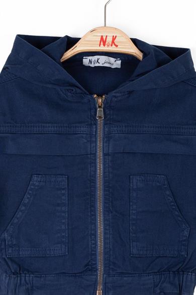 Nk Kids Erkek Bebek 1-4 Yaş Kapüşonlu Mevsimlik Ceket 46702 Lacivert