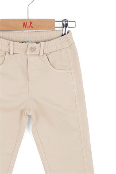 Nk Kids Erkek Çocuk 1-4 Yaş Likralı Pantolon Krem