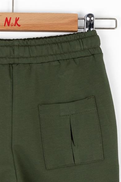 Nk Kids Erkek Çocuk 4-8 Yaş Baskılı Penye Şort 66500 Haki