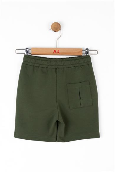 Nk Kids Erkek Çocuk 4-8 Yaş Baskılı Penye Şort 66500 Haki