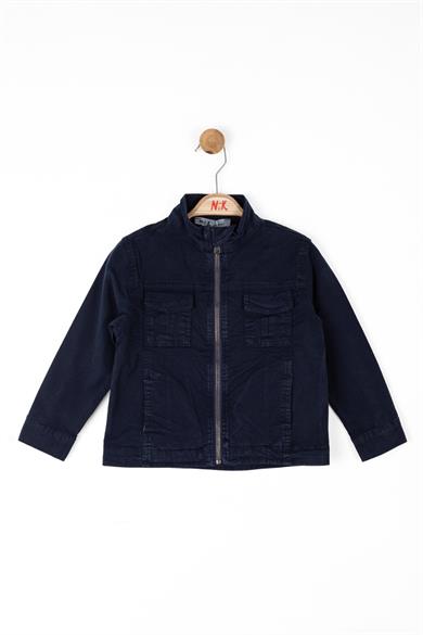 Nk Kids Erkek Çocuk 4-8 Yaş Hakim Yaka Mevsimlik Ceket 46700 Lacivert