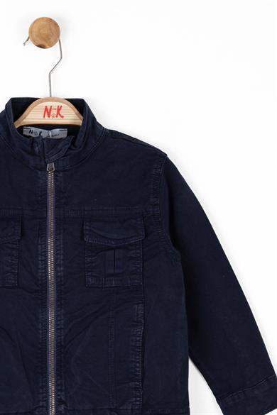 Nk Kids Erkek Çocuk 4-8 Yaş Hakim Yaka Mevsimlik Ceket 46700 Lacivert