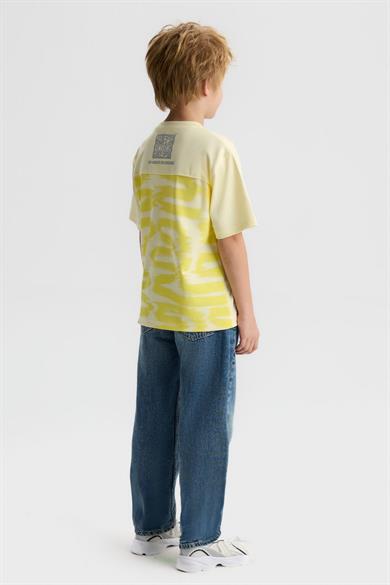 Nk Kids Erkek Çocuk 8-14 Yaş Boru Paça Kot Pantolon Kot Mavi
