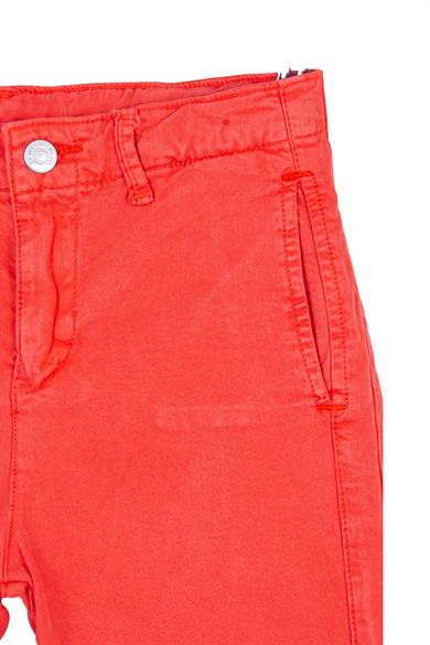 Nk Kids Erkek Çocuk 8-14 Yaş Likralı Yumuşak Denim Şort 64704 Mercan