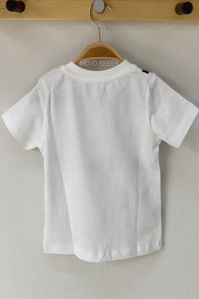 NK Kids Erkek Çocuk Çizgi Detaylı Kısa Kol T-shirt 42221