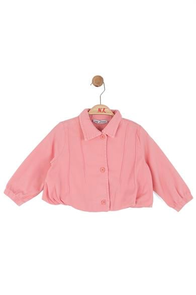 Nk Kids Kız Bebek 1-4 Yaş Çimalı Blommer Ceket Pudra