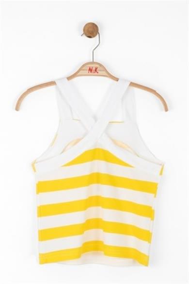 Nk Kids Kız Çocuk 8-14 Yaş Askılı Crop 36411 Sarı