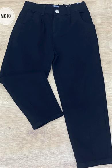 NK Kids Kız Çocuk Pensli Gabardin Pantolon 51727 Siyah
