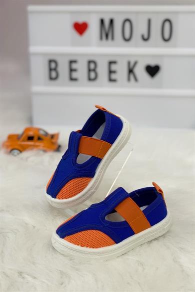 Sanbe Unisex Çocuk Keten Ayakkabı 402 N 112 Mavi