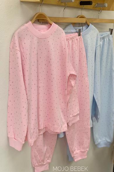 Sebi Kar Taneli Pijama Takımı 2230 Mavi