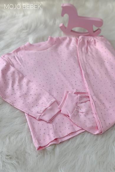 Sebi Kar Taneli Pijama Takımı 2230 Pembe