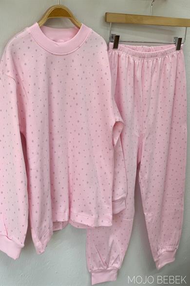 Sebi Kar Taneli Pijama Takımı 2230 Pembe