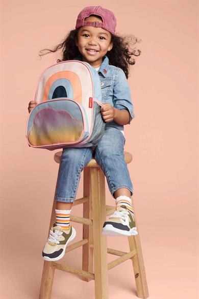 Skip Hop Kız Çocuk Spark Style Sırt Çantası Gökkuşağı Pudra