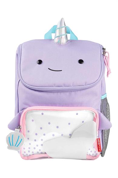 Skip Hop Kız Çocuk Zoo Çocuk Sırt Çantası Narwhal 9M929310 Mor