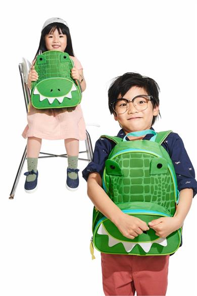Skip Hop Unisex Çocuk Zoo Sırt Çantası Timsah 9M929510 Yeşil