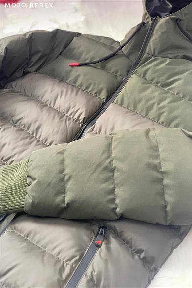 Stil-İst Garson Erkek Çocuk Kapüşonlu Mont 4815 Haki